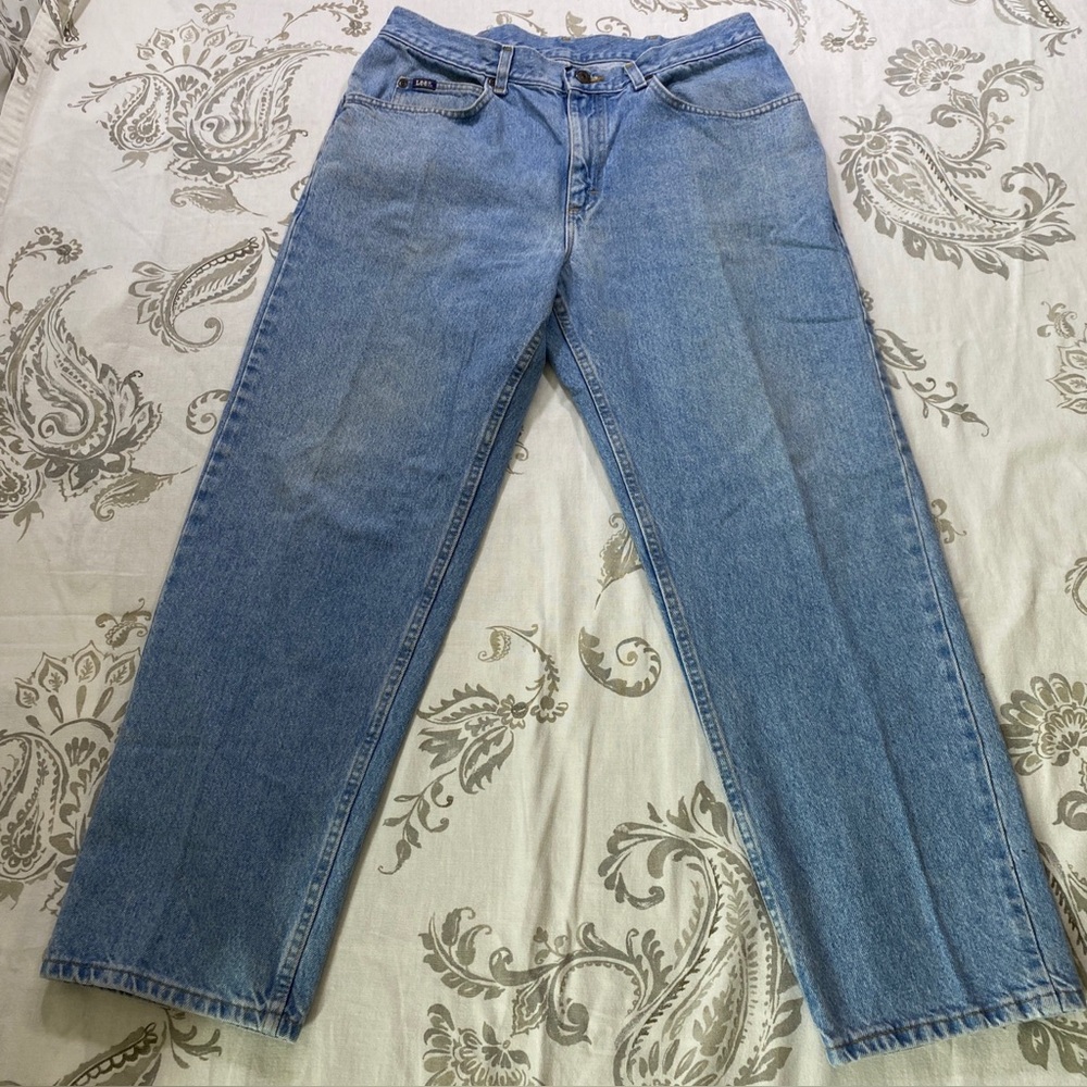 Vintage Lee‎ Blue Jeans 38 x 32 (36X
29)Made In Costa Rica Or USA